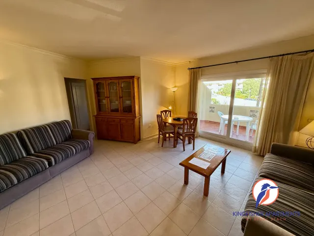 Family apartment — Family living room opening onto the private terrace