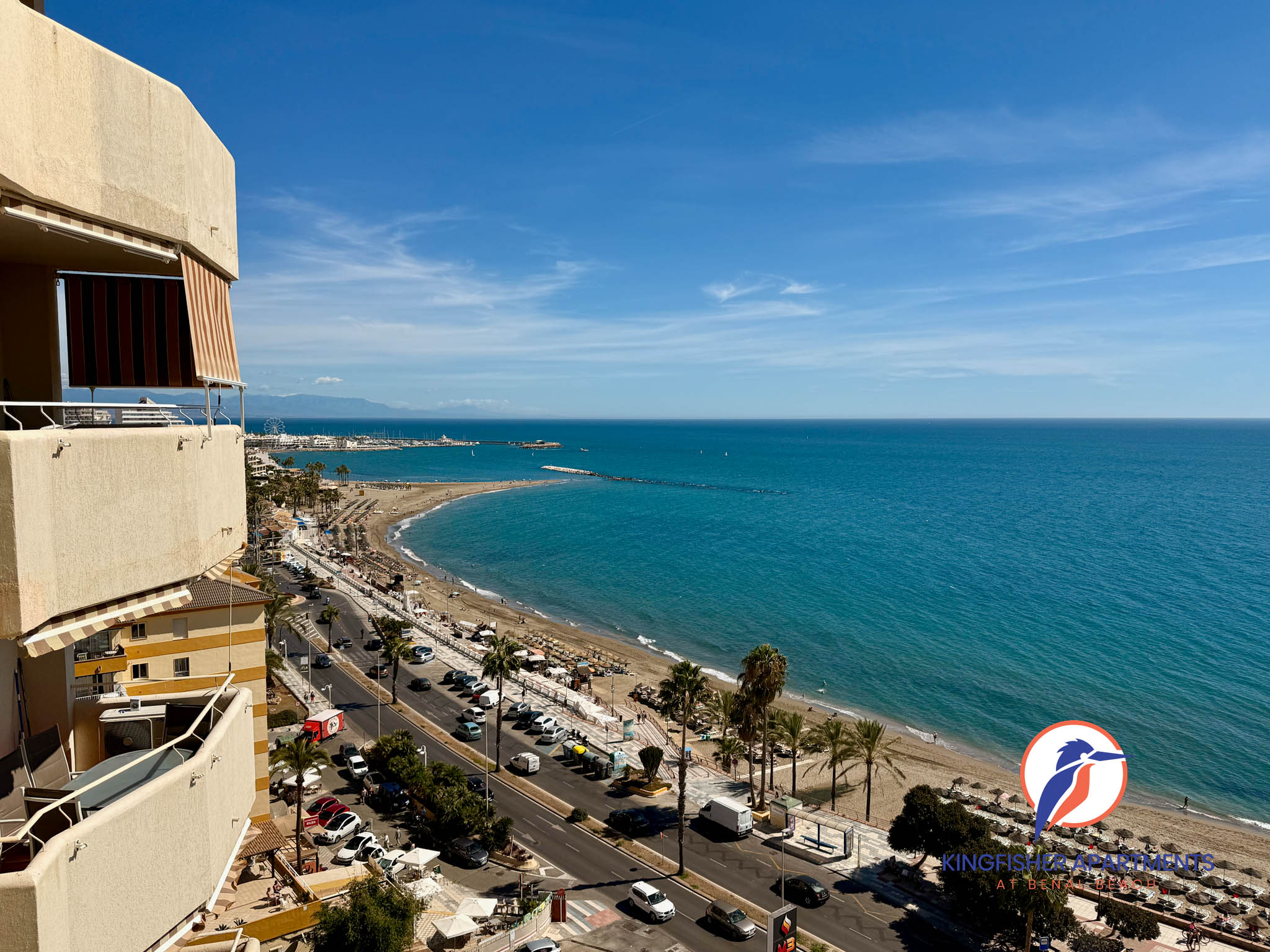 Apartamento de un dormitorio con vistas al mar - Puerto de Benalmádena - Benal Beach - Kingfisher Apartments - Alquiler vacacional