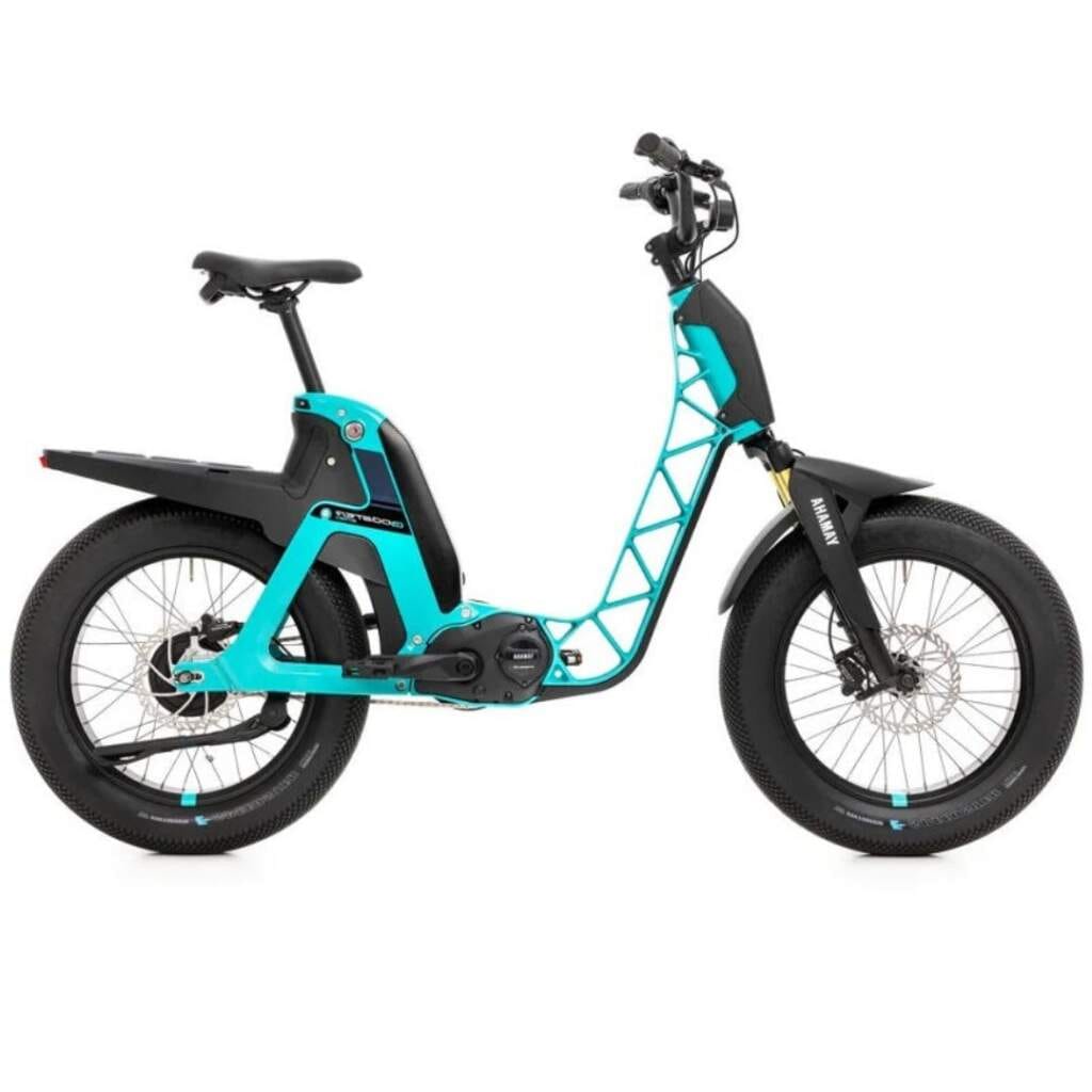 Yamaha Booster elcykel tillgänglig från Fast Monkey Bike Rentals med exklusiva rabatter för Kingfisher-gäster - Kingfisher Apartments på Benal Beach, Spanien